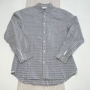 HSM plaid dress shirt. Men’s L. Slim fit. Like new condition. 100% cotton. Nice!